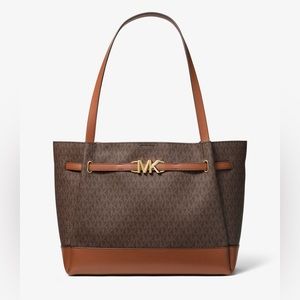 MICHAEL KORS 👜 Reed Large Logo Tote Bag